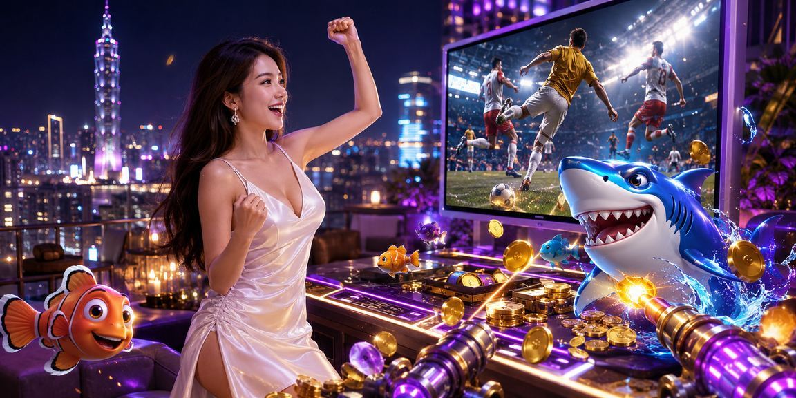 Nền tảng giải trí trực tuyến 664 với giao diện neon tại Hồ Chí Minh