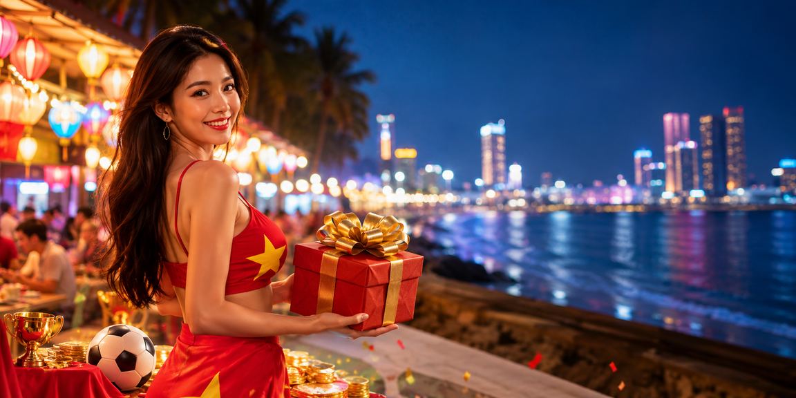 Người hâm mộ bóng đá tại chợ đêm Nha Trang theo dõi kết quả và đặt cược trên điện thoại